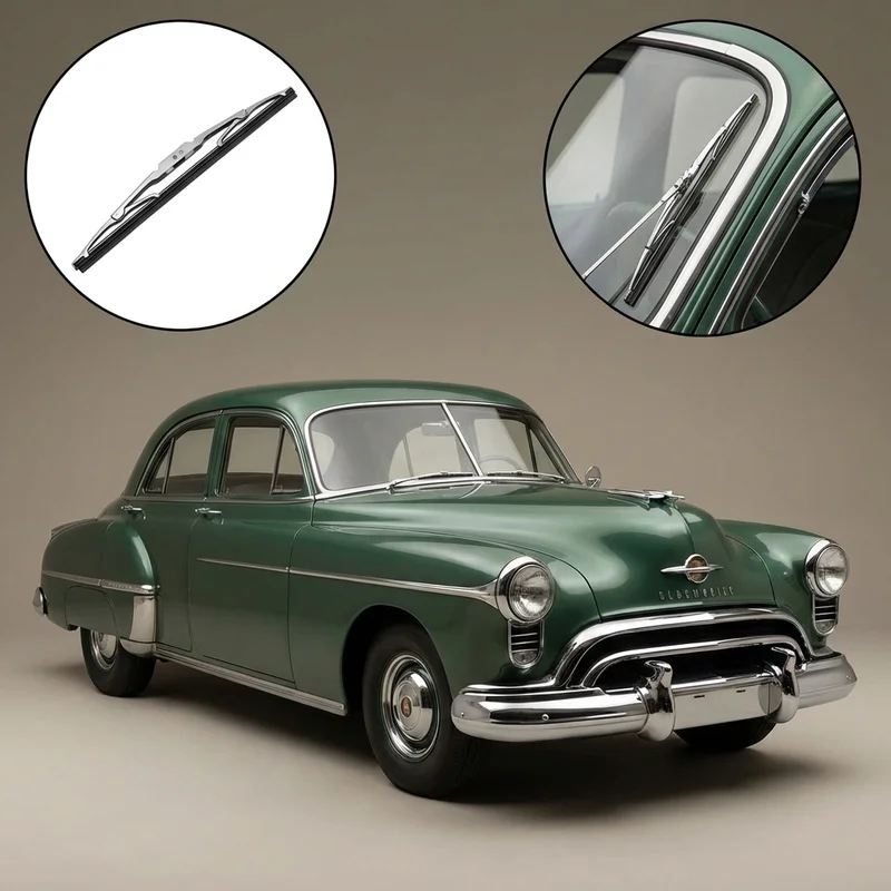 Passenger Side Wiper Blade for Oldsmobile Golden Rocket 88 (1957 - 1957) - 1